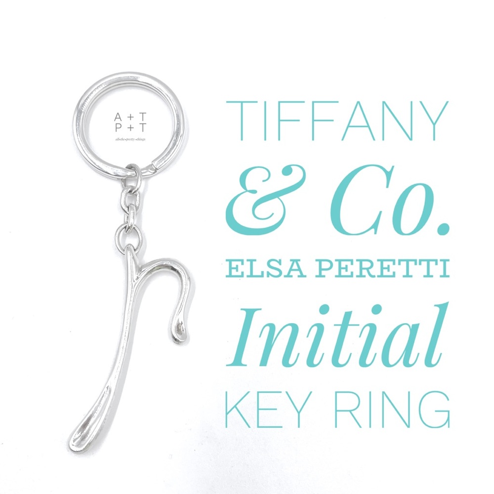 Tiffany & Co. Elsa Peretti “P” Key Ring